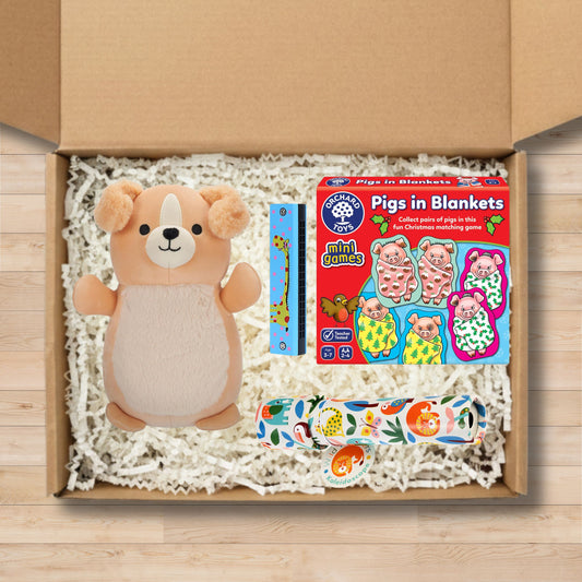 Children’s Gift Box – Harmonica, Kaleidoscope, Mini Game & Squishmallow Toy