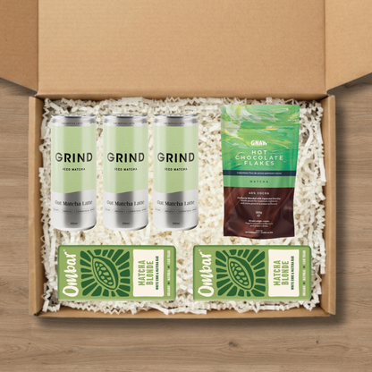Matcha Gift Set with Iced Oat Matcha Latte and Matcha Chocolate