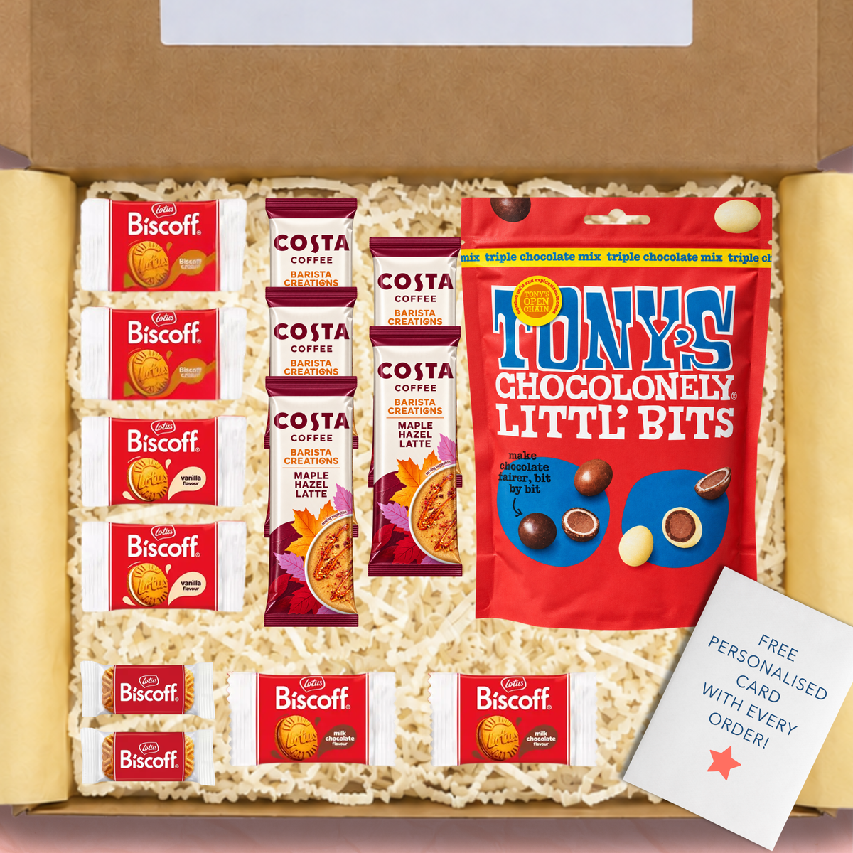 Limited Edition Costa Maple Hazel Latte Letterbox Gift