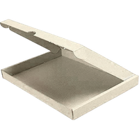 An open gift box, sized to fit through a letterbox.
