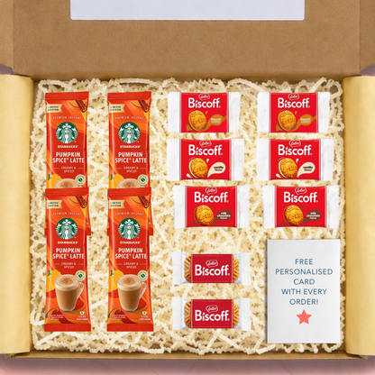 Limited Edition Starbucks Pumpkin Spice Latte Letterbox Gift