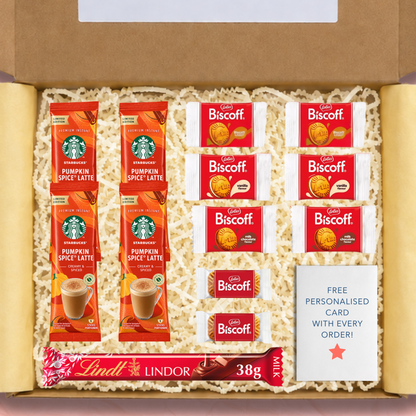Limited Edition Starbucks Pumpkin Spice Latte Letterbox Gift