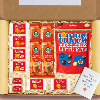 Limited Edition Starbucks Pumpkin Spice Latte Letterbox Gift