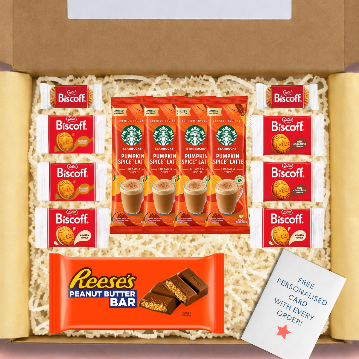 Limited Edition Starbucks Pumpkin Spice Latte Letterbox Gift