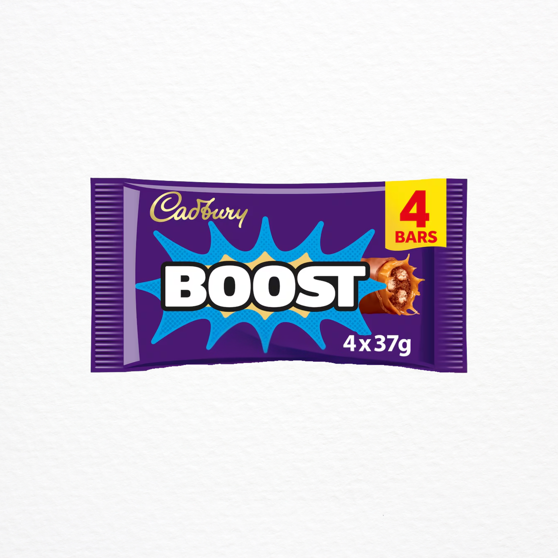 4 pack of Cadbury Boost chocolate bars