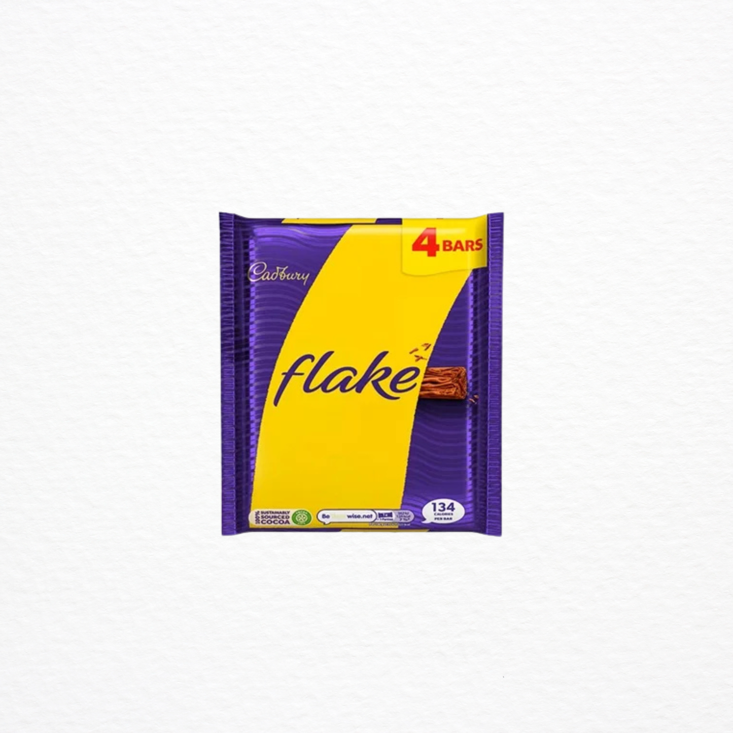 4 pack of Cadbury Flake chocolate bars