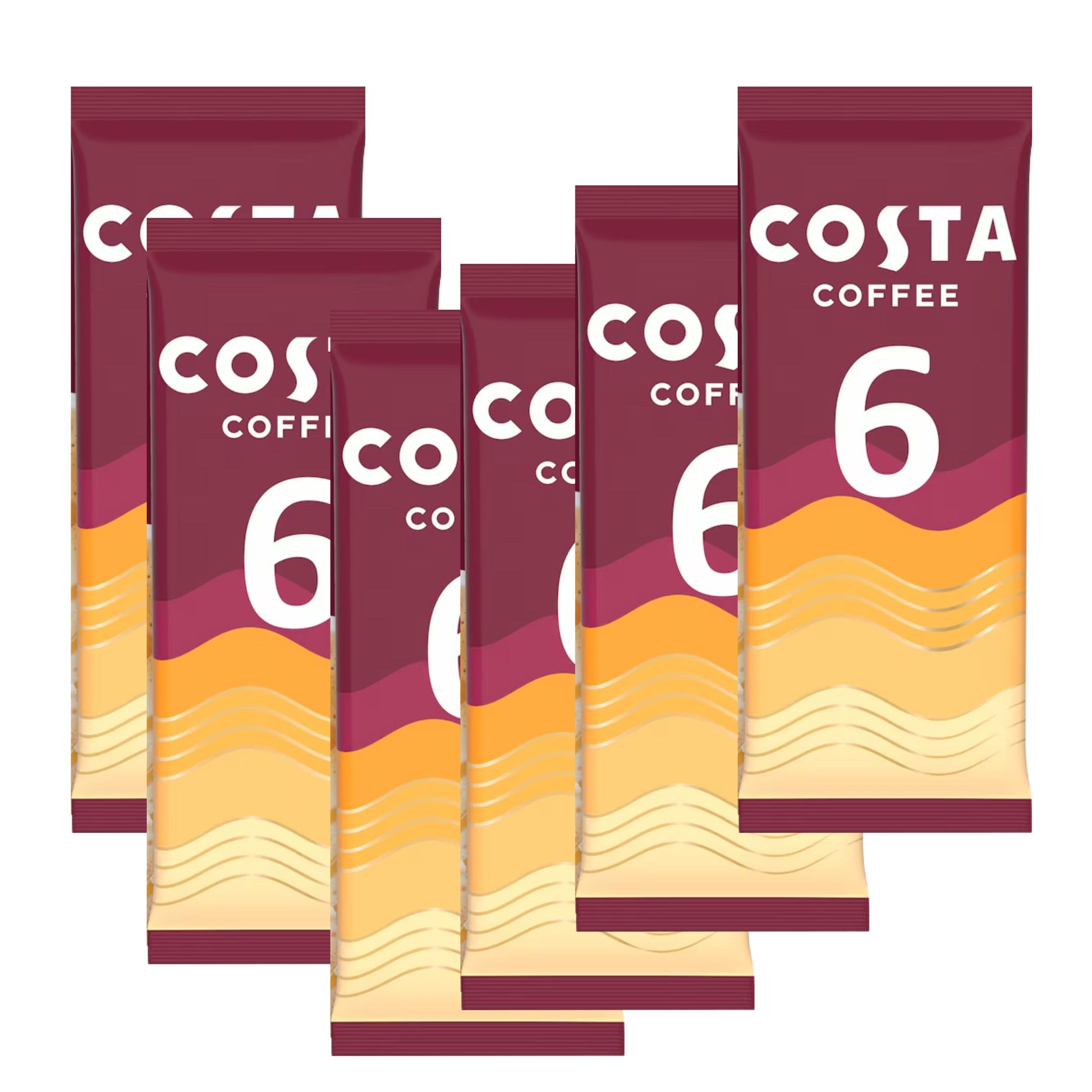 Costa Coffee salted caramel latte sachets
